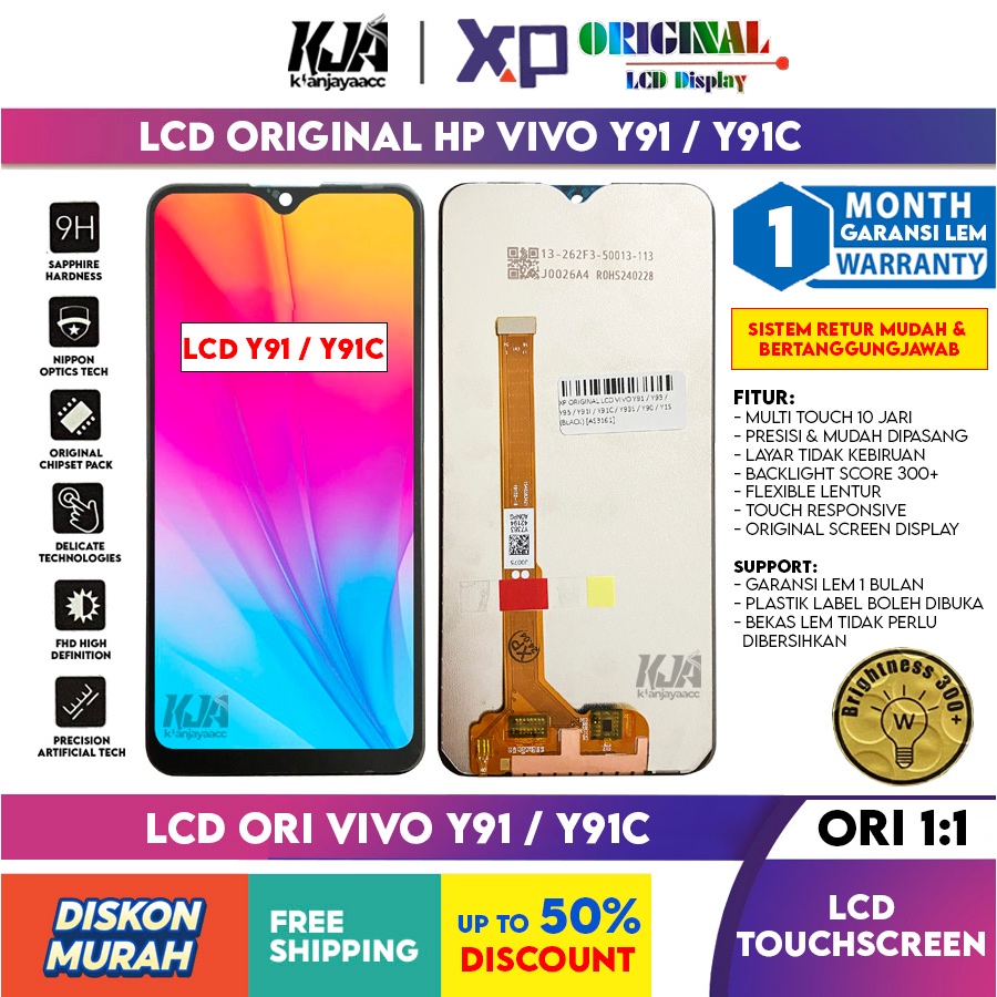 ❤️ LCD Original ❤️ Vivo Y91 / Y91C / Y91i / 1816, 1817, 1820, 1811 LCD Touchscreen Hp ORI