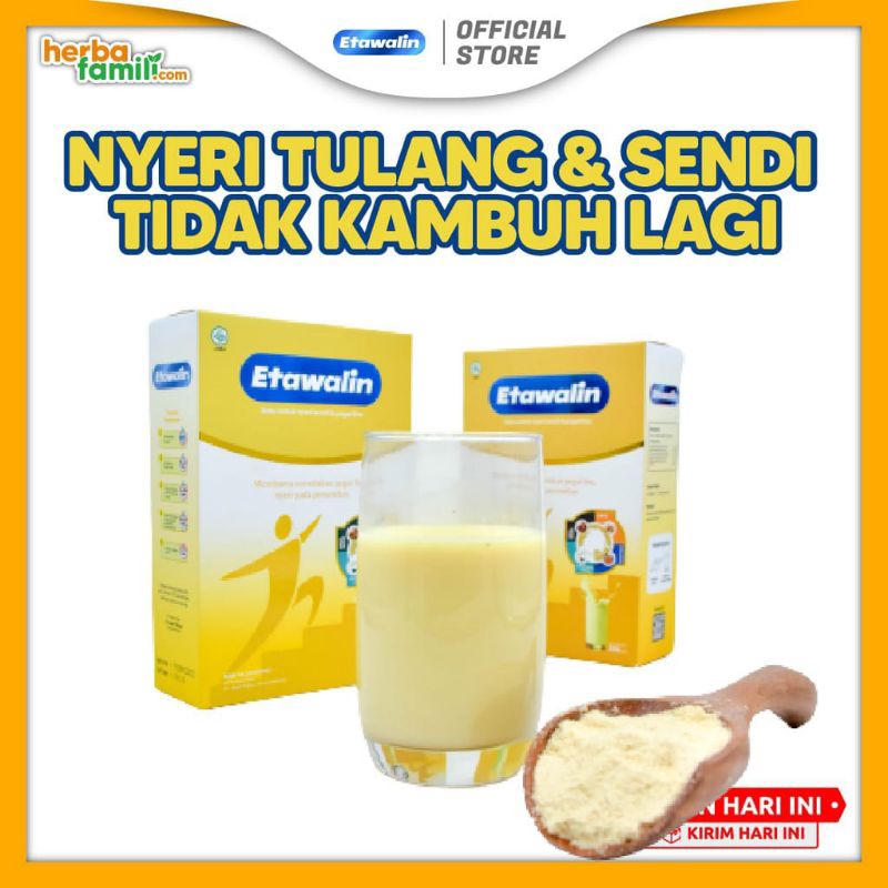 

ETAWALIN SUSU ETAWA HERBAL MENGOBATI NYERI SENDI TULANG REUMATIK 1 BOX