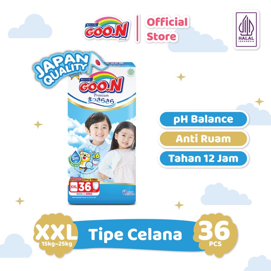 [STOCK TERAKHIR] Goon Pampers premium massara sara popok XXL36 Pempers Jumbol XXL 36