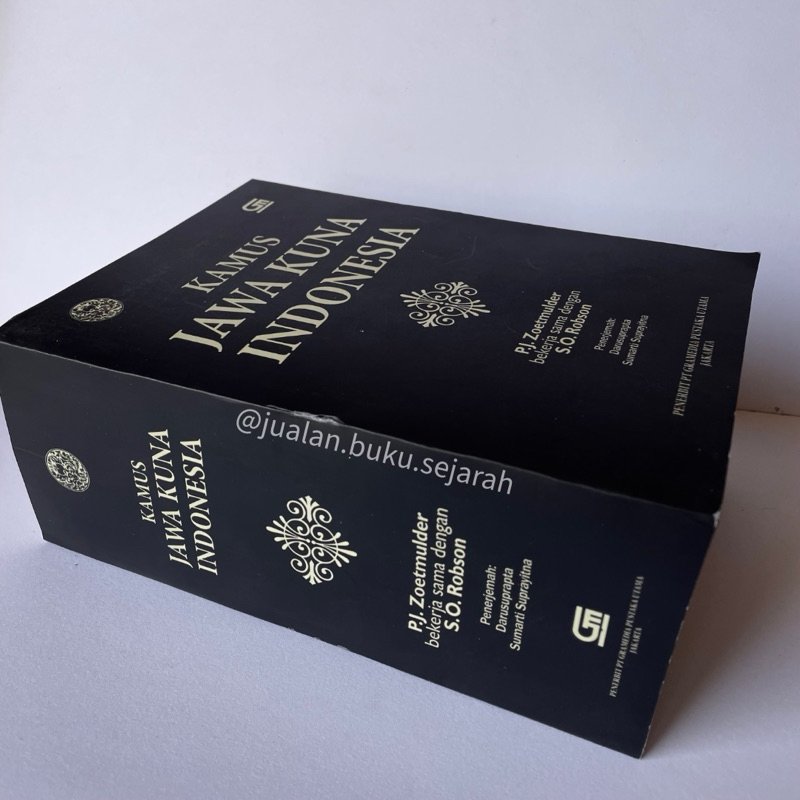 KAMUS JAWA KUNA INDONESIA (VERSI SOFT COVER) - P.J. ZOETMULDER - KAMUS BAHASA JAWA KAWI