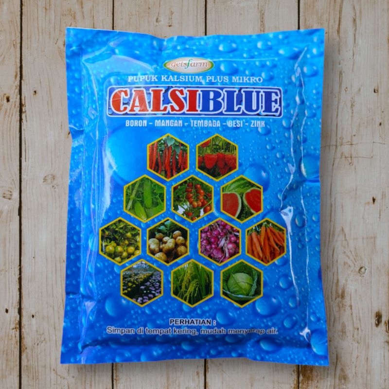 Pupuk Kalsium Blue 1 Kg Calsium Fertilizer / Boron Mangan Tembaga zink / Kalsium Fertilizer plus bor