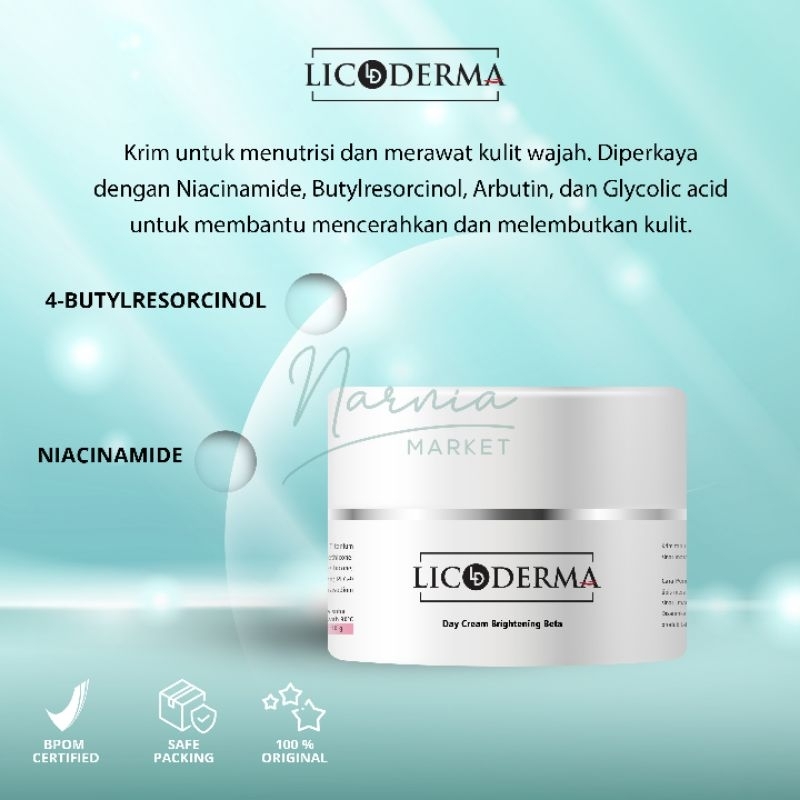 LICODERMA Day Cream Brightening Beta