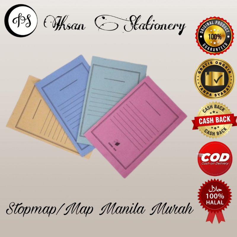 

StofMap/Map Kertas Folio Isi 10 & 50