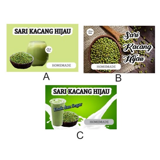 

sticker kacang hijau