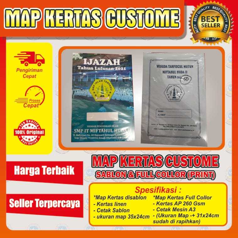 

Sampul Map Kertas Ijazah | Design Costum || FREE DESIGN
