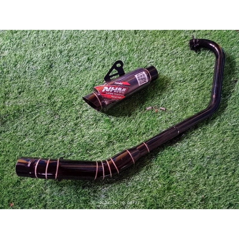 Knalpot Racing Original NHM RACING POWERFULL Custom Proliner Pnp CBR150 R15V2 Sonic Supra GTR Vixion