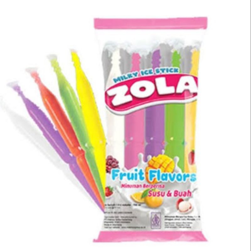 

ZOLA MILKY ICE STICK PUDING YOGURT (1 PACK ISI 10)