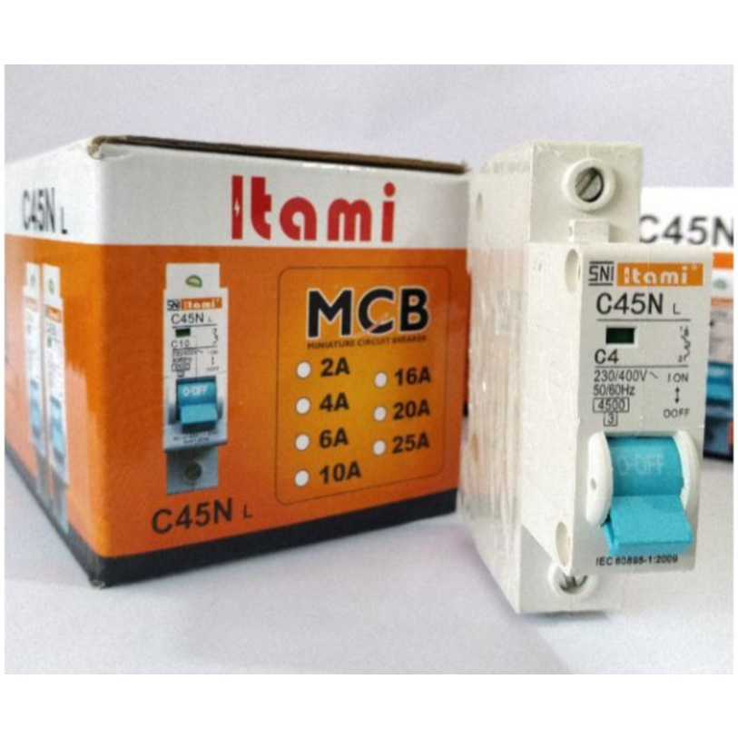 MCB ITAMI Murah, MASAKI ITAMI Itami TERMIS/MCB 2A/C2 4A/C4 6A/C6 10A/C10 16A/C16