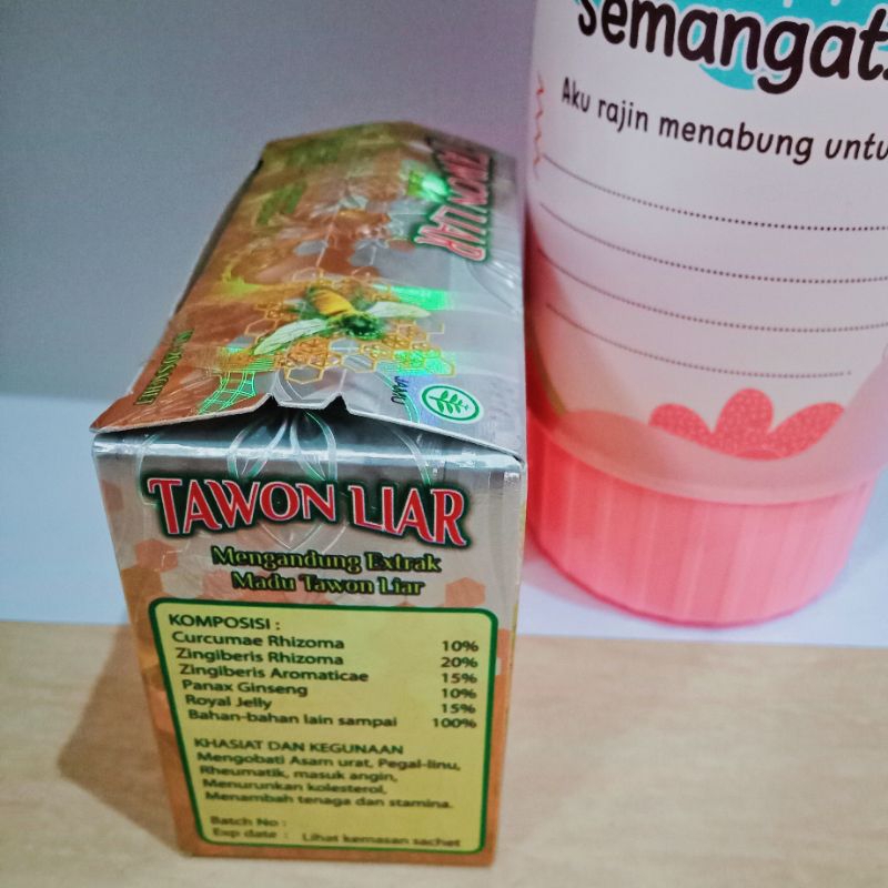

1 dus pakking kuning Gold