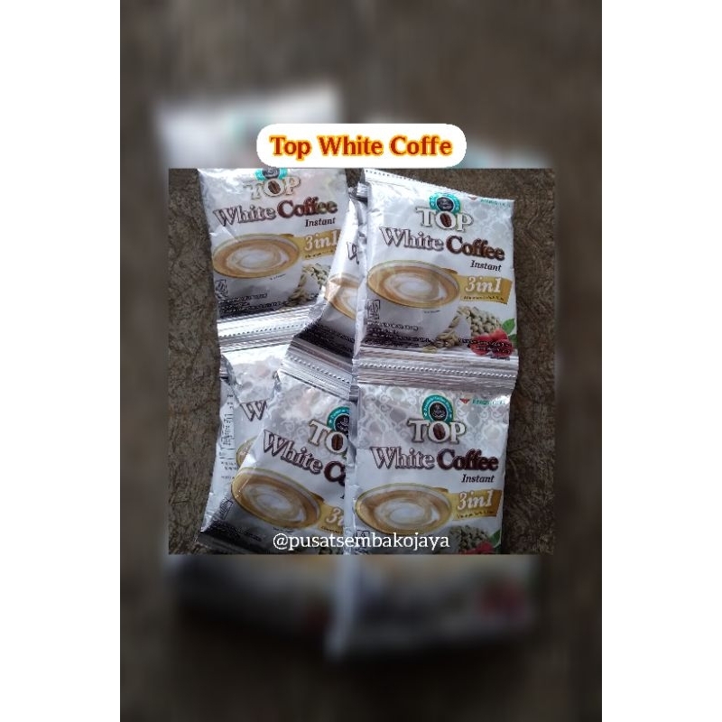 

Top White Coffee Kopi Instan Seduh Renceng