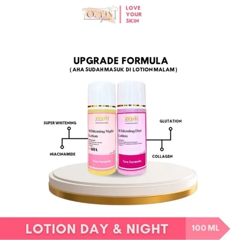 paket day & night lotion osyin glow 100 ml