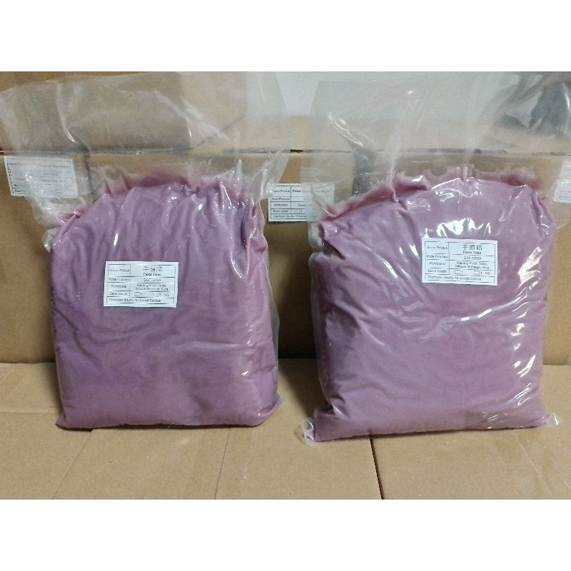 

pasta Talas, kacang ijo kemasan 3kg
