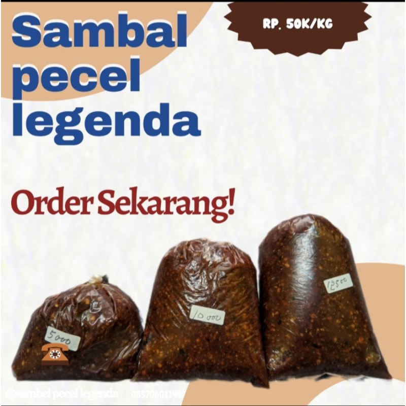 

Sambel pecel legenda