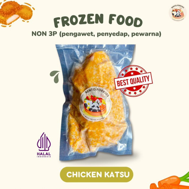 

Chicken Katsu Homemade Non 3P (Pengawet,Penyedap,Pewarna)
