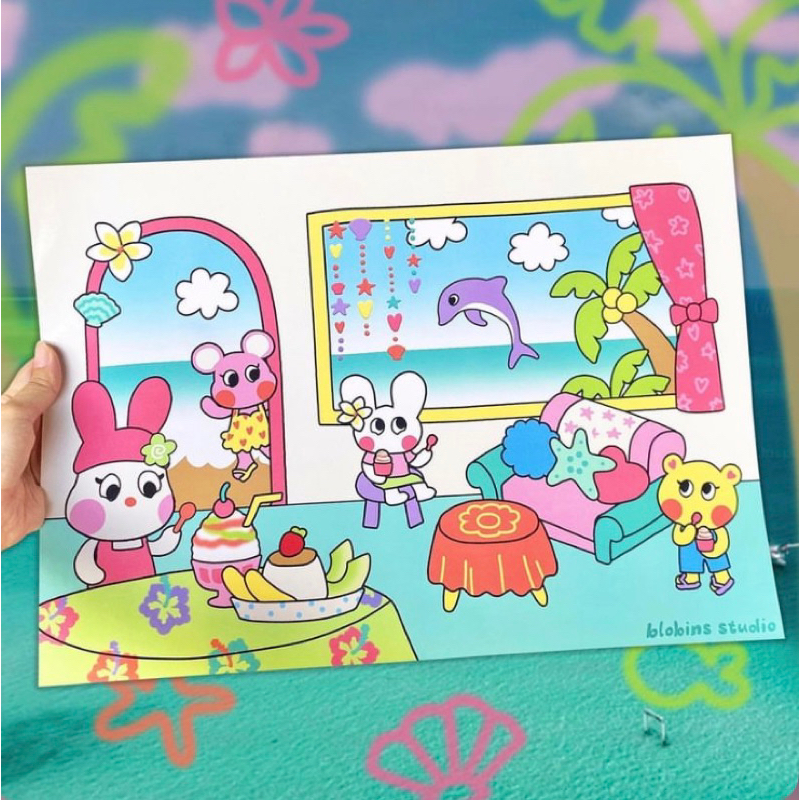 

Tropical Treats A3 & A4 Art Print