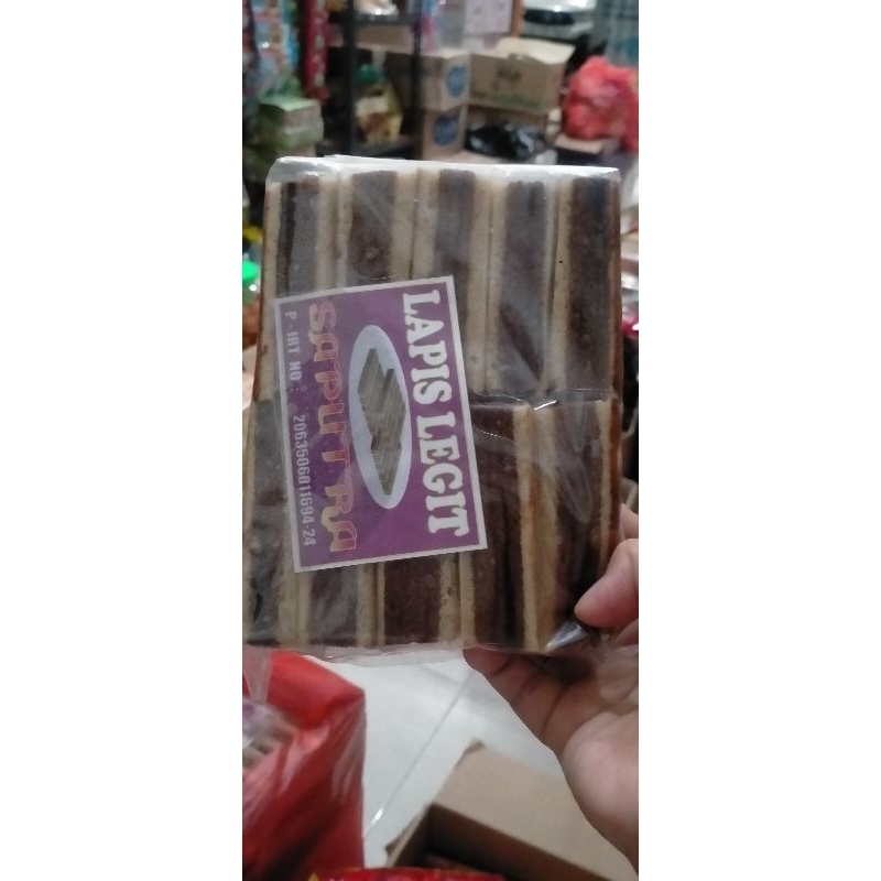 

Lapis legit Saputra / harga per pack isi 10