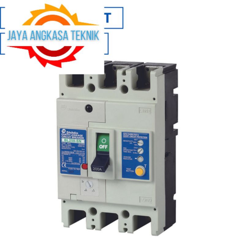 MCCB SHIHLIN ELECTRIC BM60-SN 2P