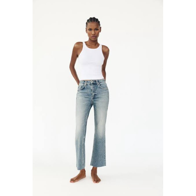 zara flare jeans preloved