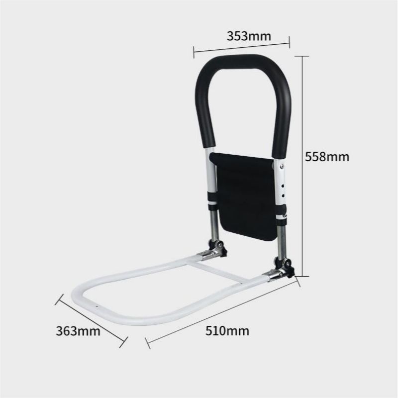 Pegangan Kasur Untuk Lansia Bed Assist Rail Alat Bantu Bangun Lansia Stainless Lansia Pegangan