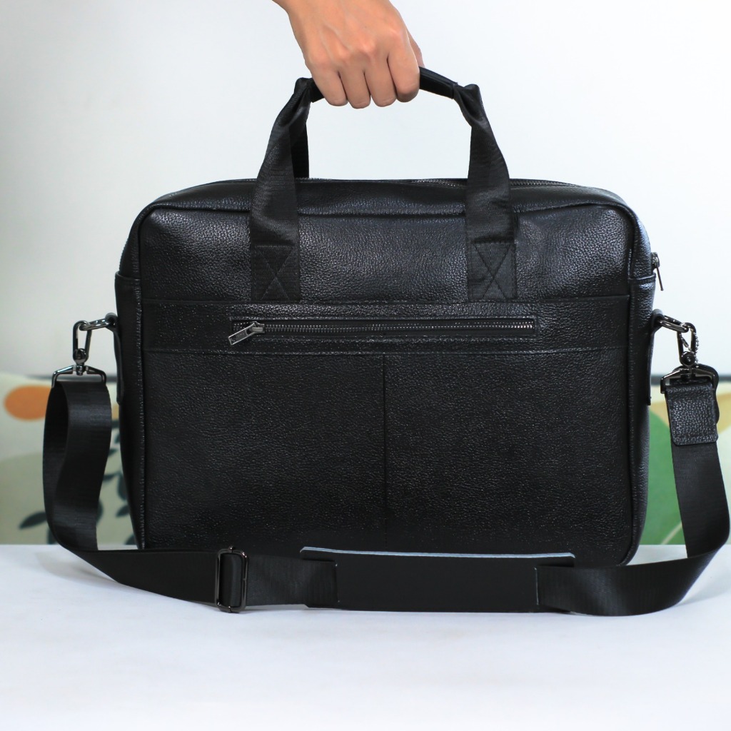 LUXOR Tas kulit Laptop Kerja Kantor Pria Valqo