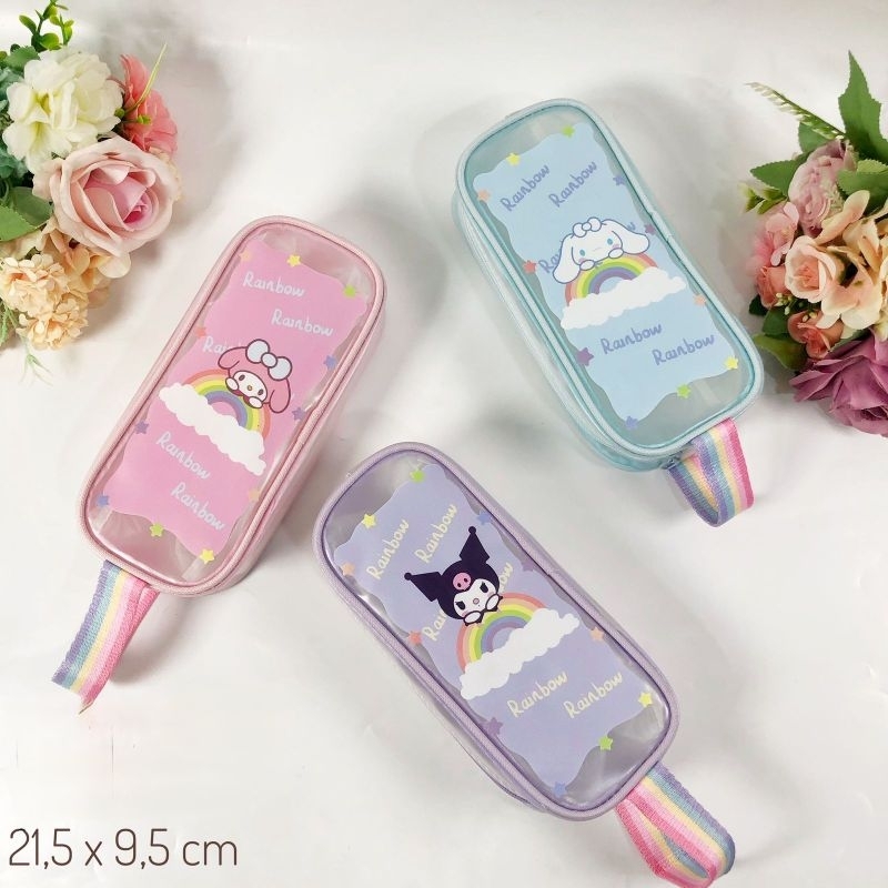 

Kotak Pensil / Tempat Pensil Karakter Sanrio Melody Kuromi Cinnamoroll