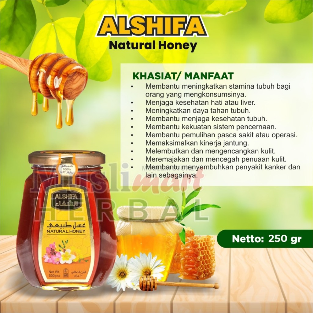 

Madu Al Shifa 250gr Madu Al Shifa Asli 100% - 250gr