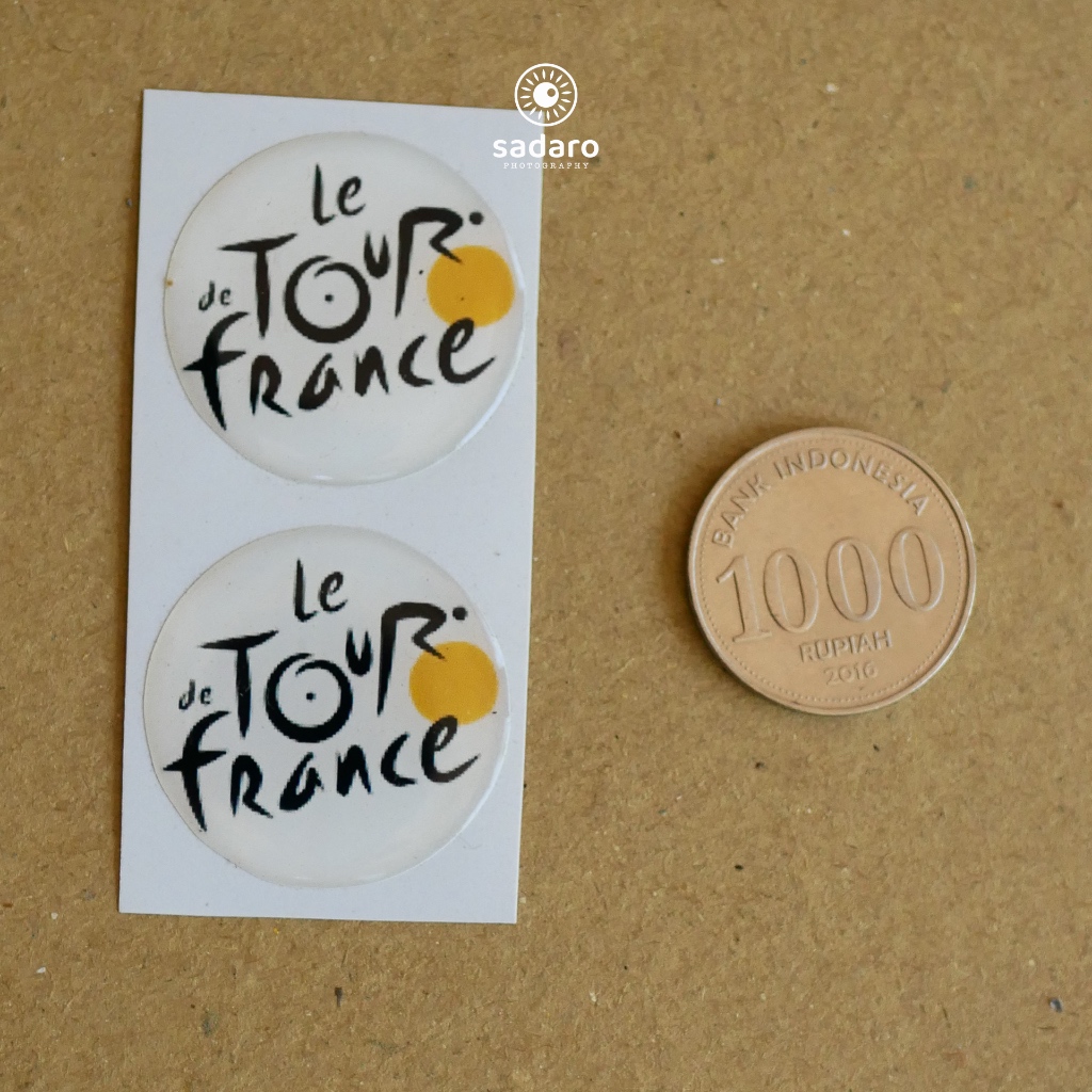 

Sticker Cutting Timbul LE TOUR DE FRANCE