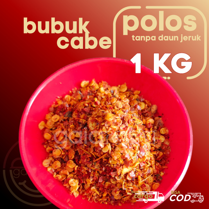 

Bumbu CABE Bubuk Kasar rasa POLOS 1KG by GaiaRasa