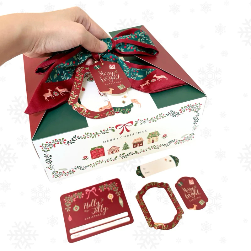 

5 Set Box Jinjing Twilly Natal Glory 22x22x7cm 20x20x8cm
