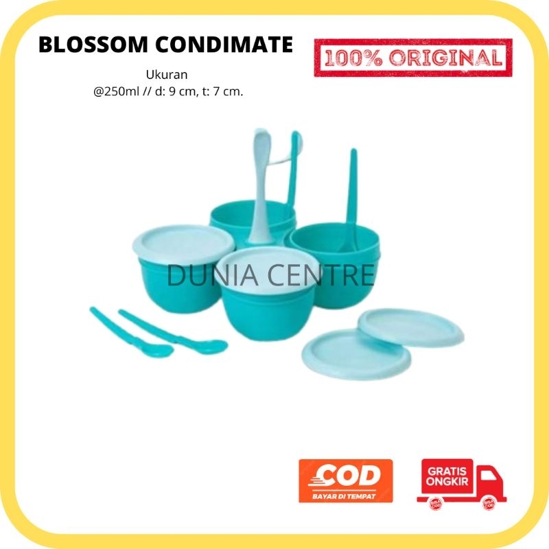 PROMO TUPPERWARE BLOSSOM CONDIMATE SET ORIGINAL