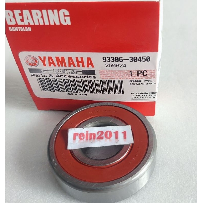 BEARING LAHER NAP GEAR GIR R25 R 25 ASLI ORI YAMAHA 93306 30450