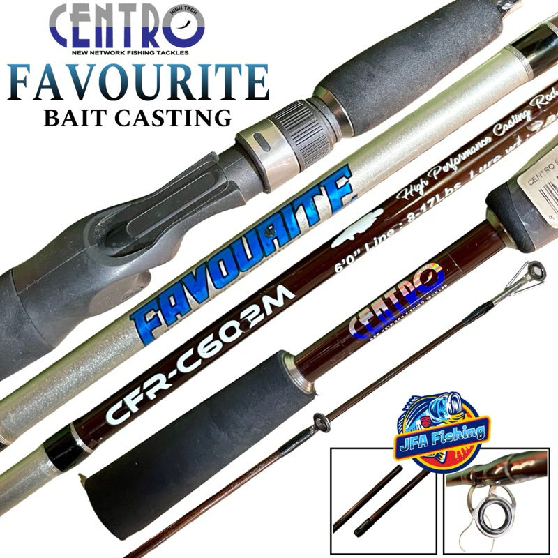 Joran Bait Casting Rod BC Centro FAVOURITE 602 8-17Lb