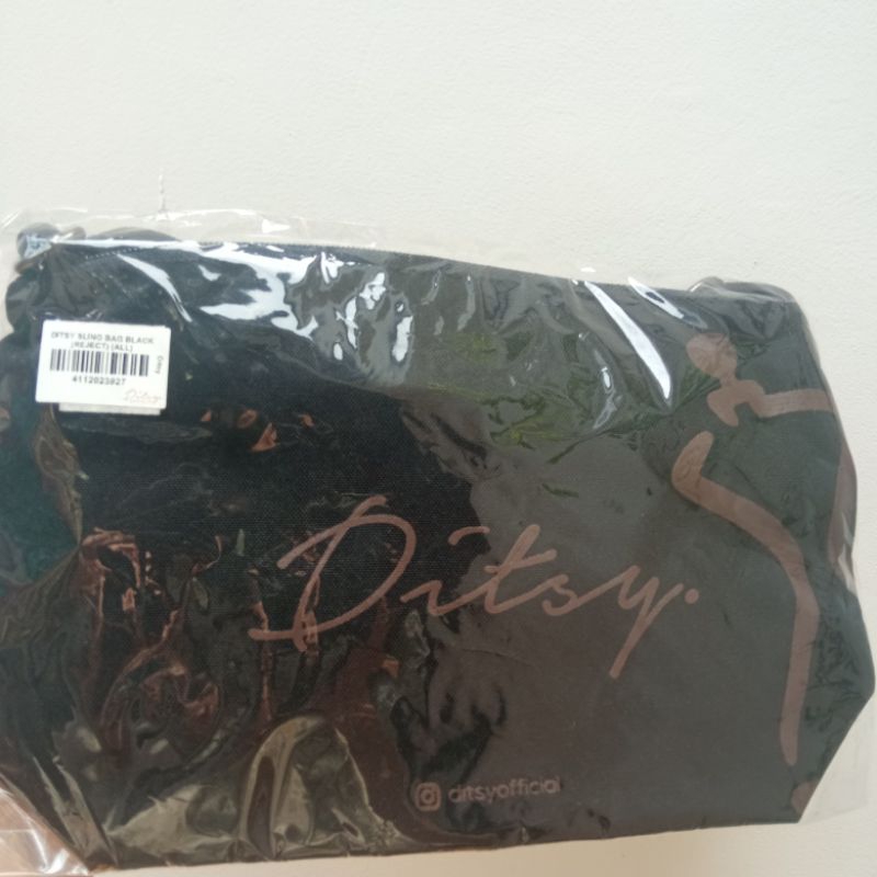 SLINGBAG DITSY BLACK