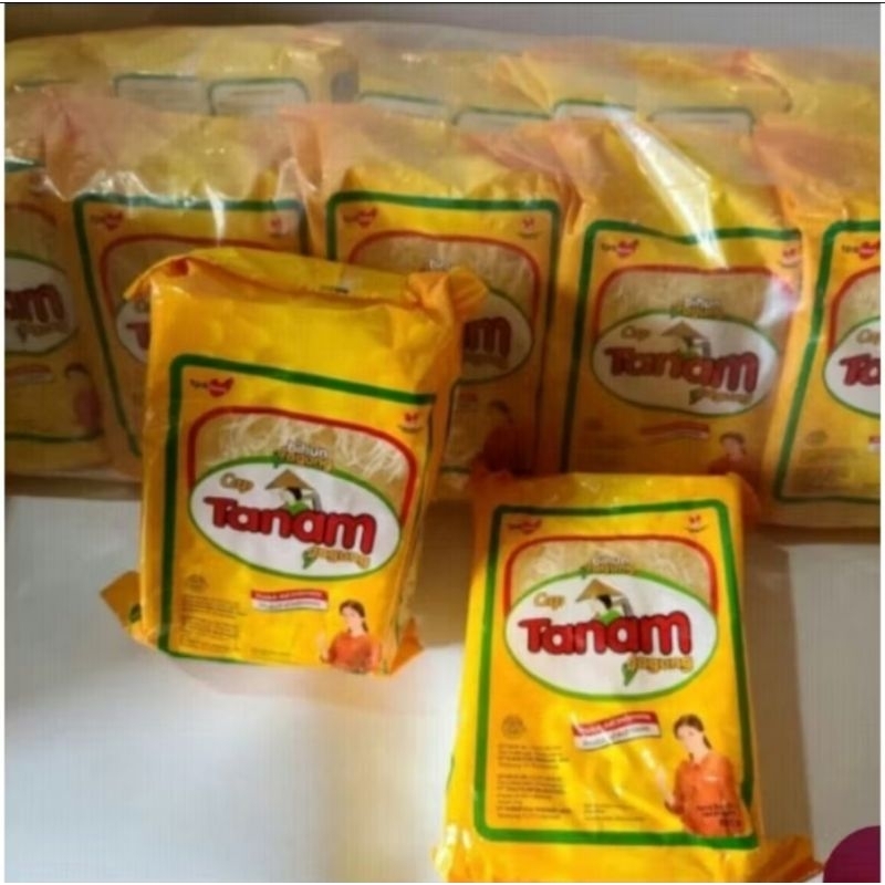 

Bihun Jagung Cap Tanam Jagung 1 Bal isi 10 Bungkus @320gr / 20 Bungkus @160gr (Besar/Kecil)