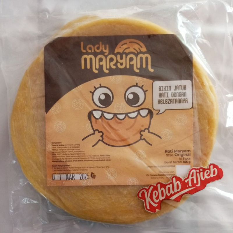 

Roti Maryam / Canai Besar Original