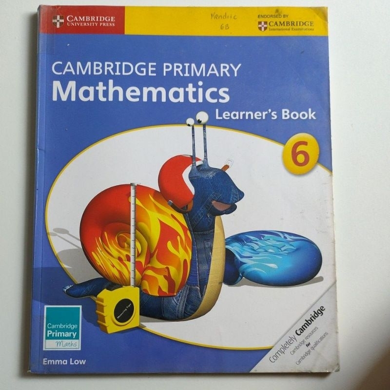 Buku Cambridge Primary Mathematics Learner's Book 6