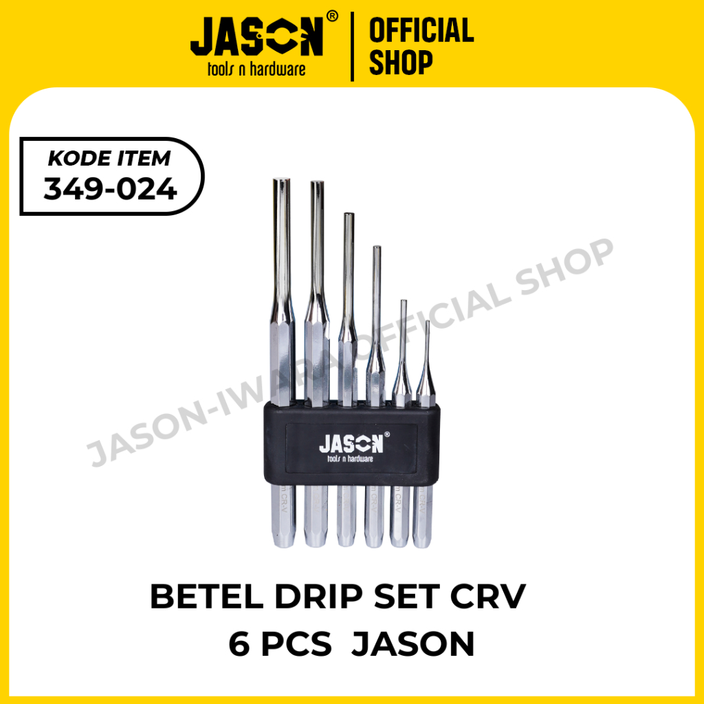 JASON BETEL DRIP SET 6 PCS