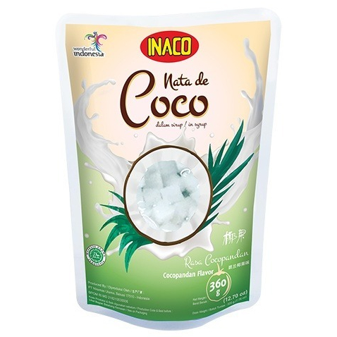 

Inaco Nata de Coco Cocopandan 360gr