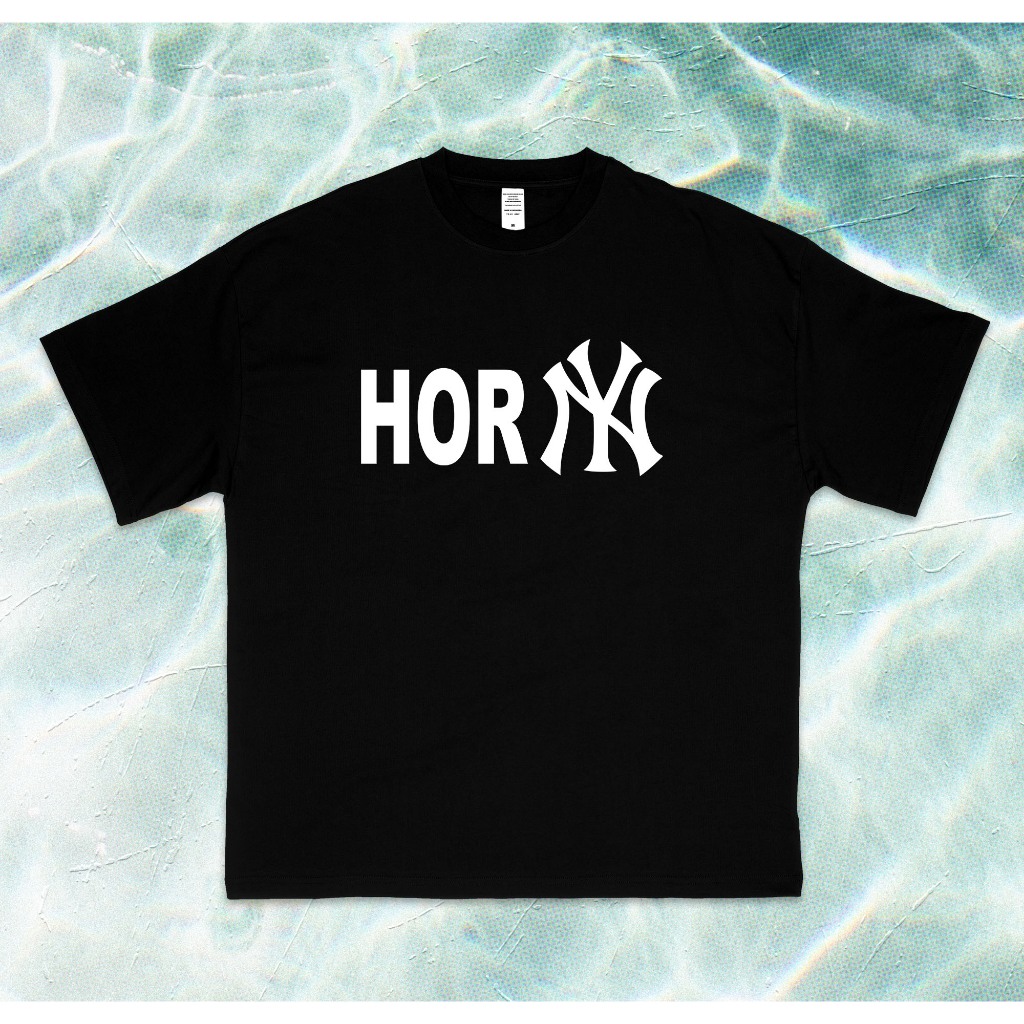 Hor Ny Tee Katun Lembut S-XXL Kaos Pria