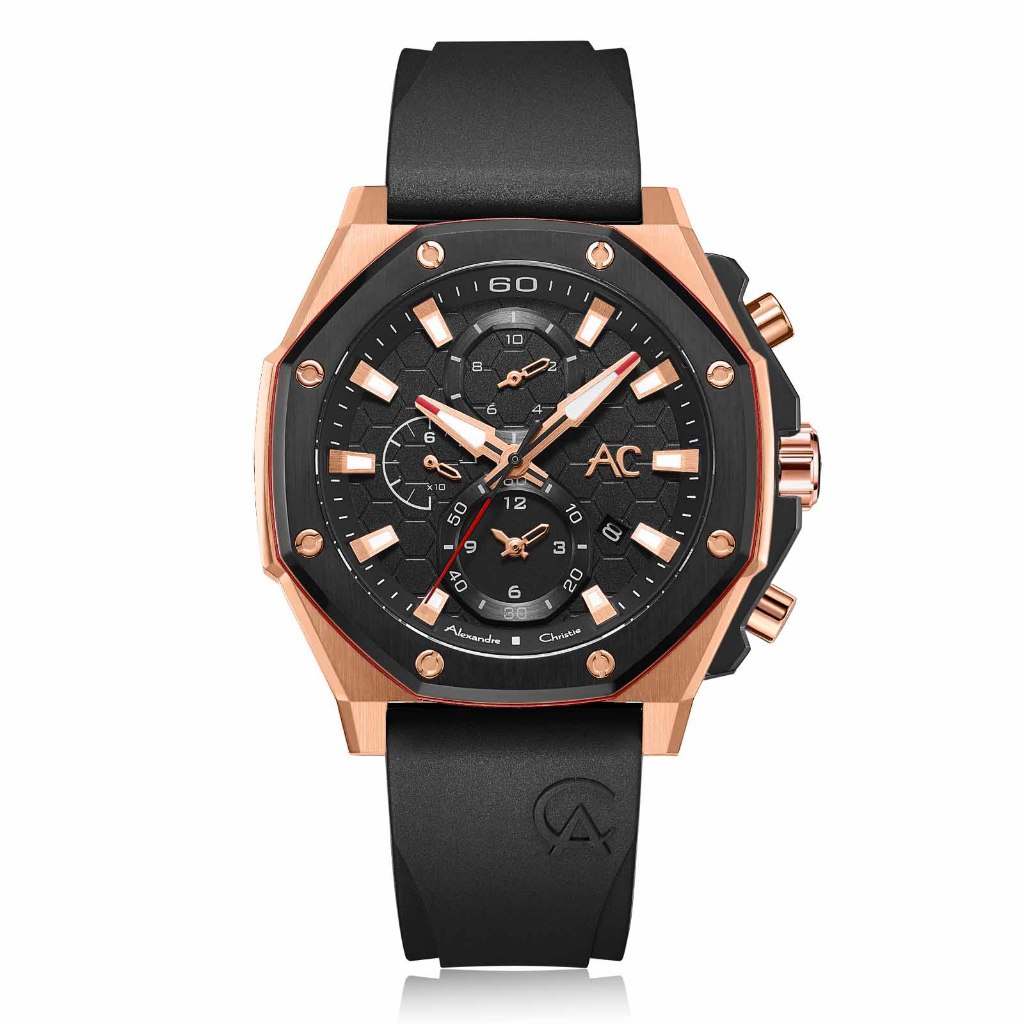 Alexandre Christie 9601 GCRBRBA Jam Tangan Pria
