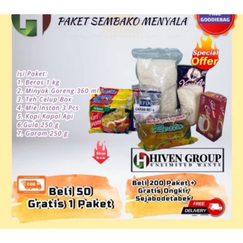 

PAKET SEMBAKO MENYALA