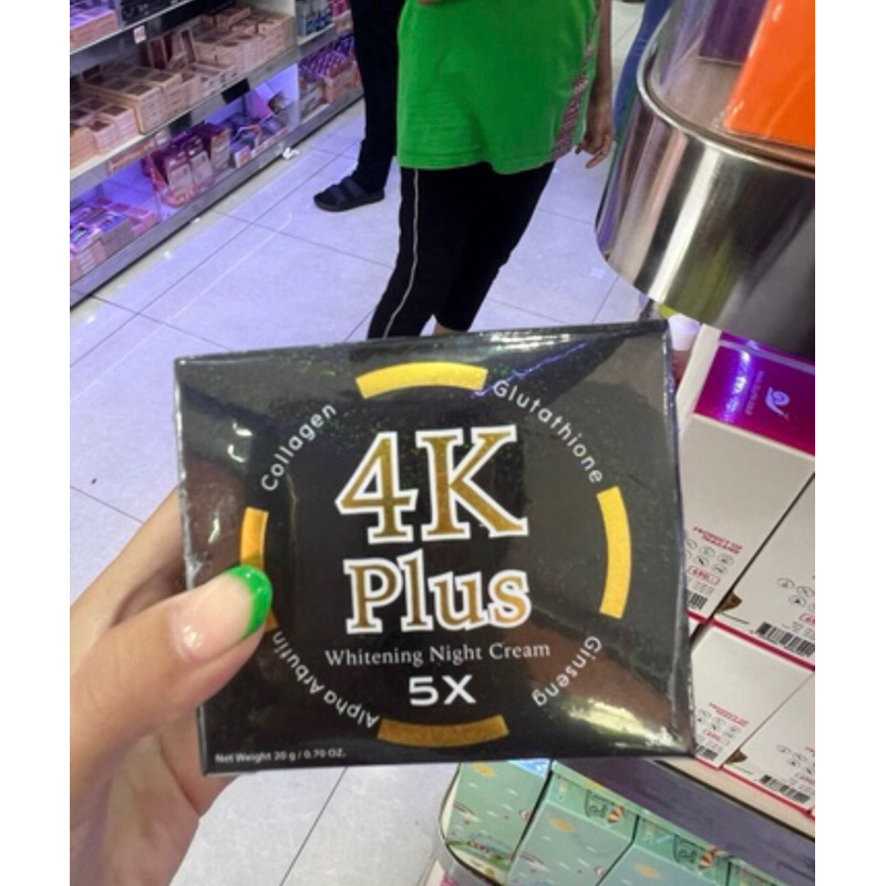 4K plus Whitening Night Cream