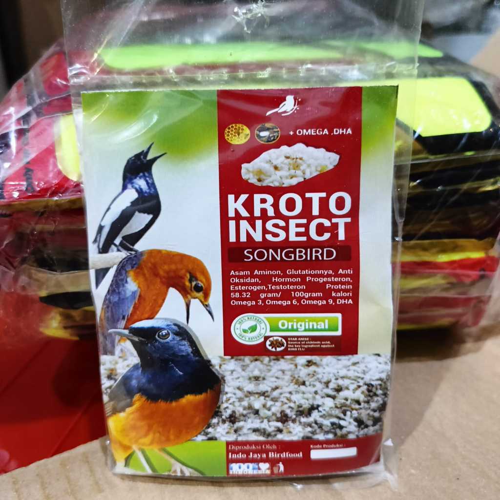 Serbuk Kroto murni nutrisi tinggi untuk campuran pakan dan EF burung murai batu kacer c ijo cendet