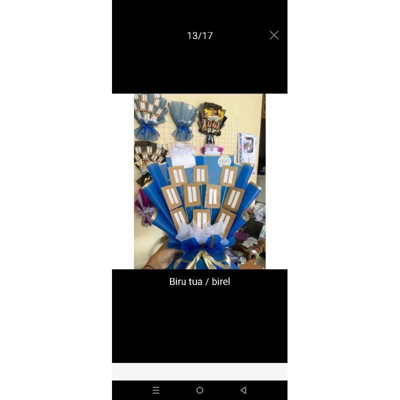 Buket Kosongan praktis isi sendiri Snack cokelat, kopi dan foto