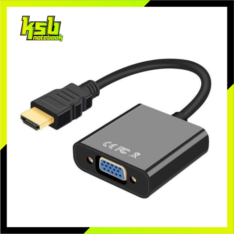 Kabel Converter HDMI (Male) to VGA (Female) Converter HDMI To VGA