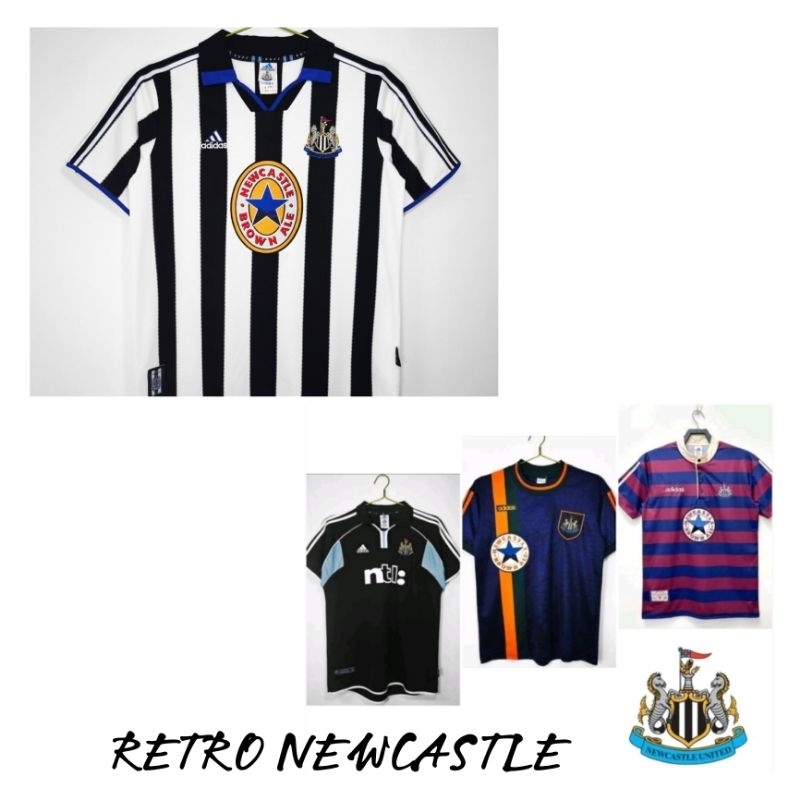 KATALOG JERSEY BOLA RETRO NEWCASTLE GRADE ORI IMPORT
