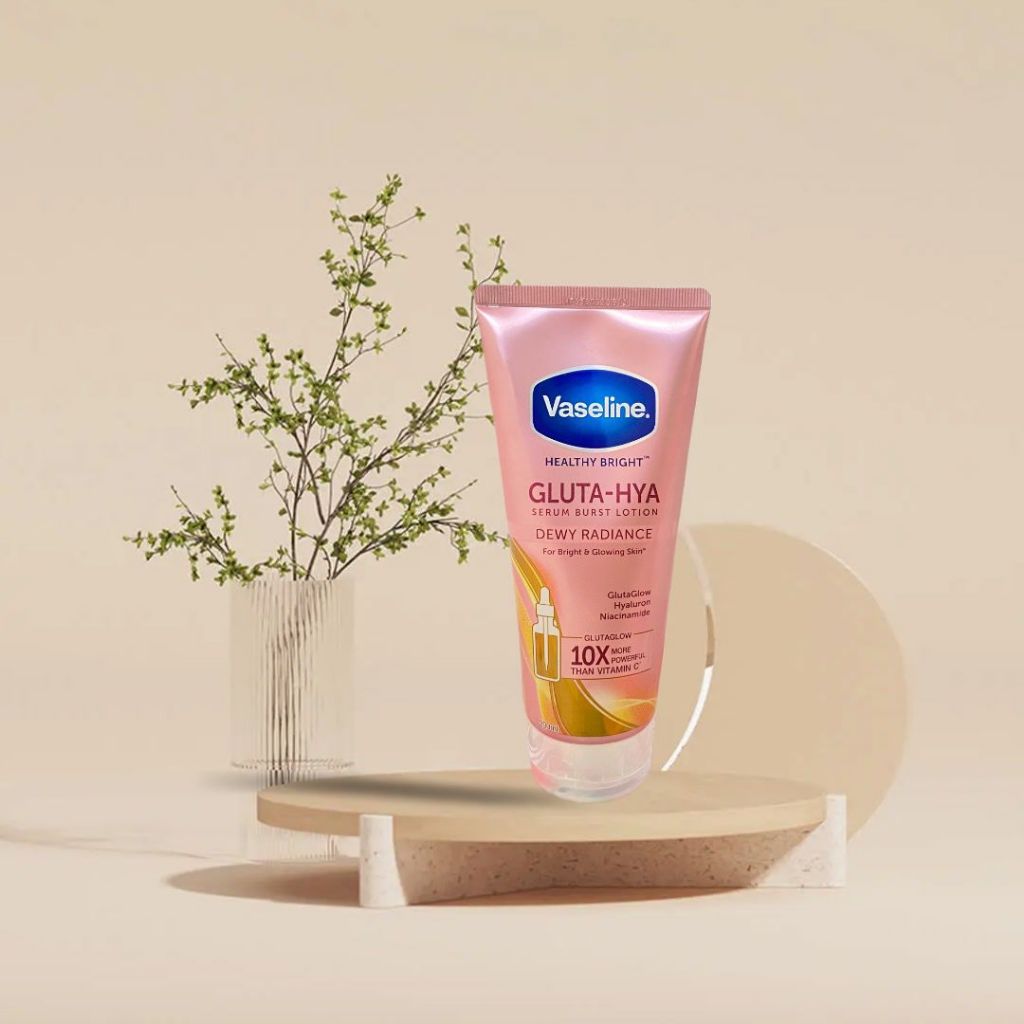 VASELINE HAND & BODY SERUM GLUTA HYA PINK 180ML