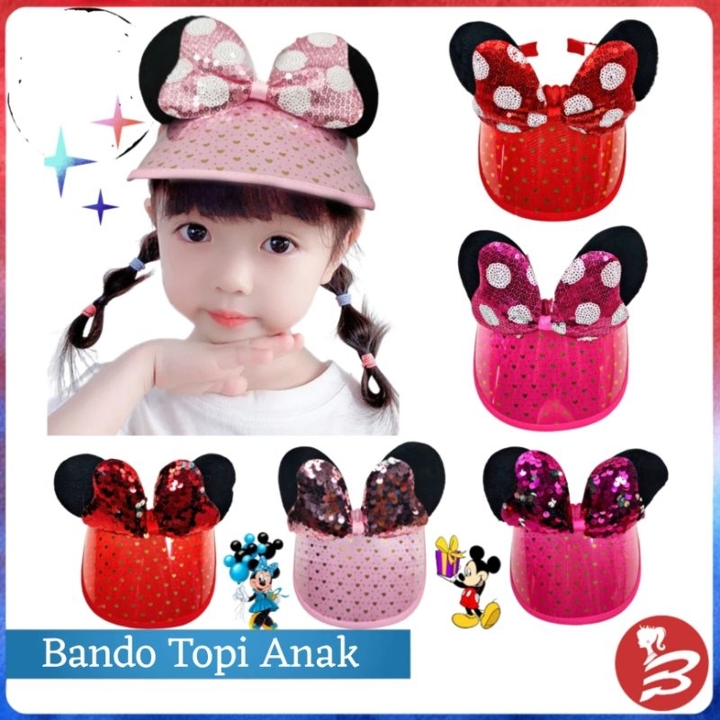 Mahkota Anak Perempuan | Aksesoris Anak Perempuan | Topi Anak | Topi Anak Lucu | Topi Bando Anak | B