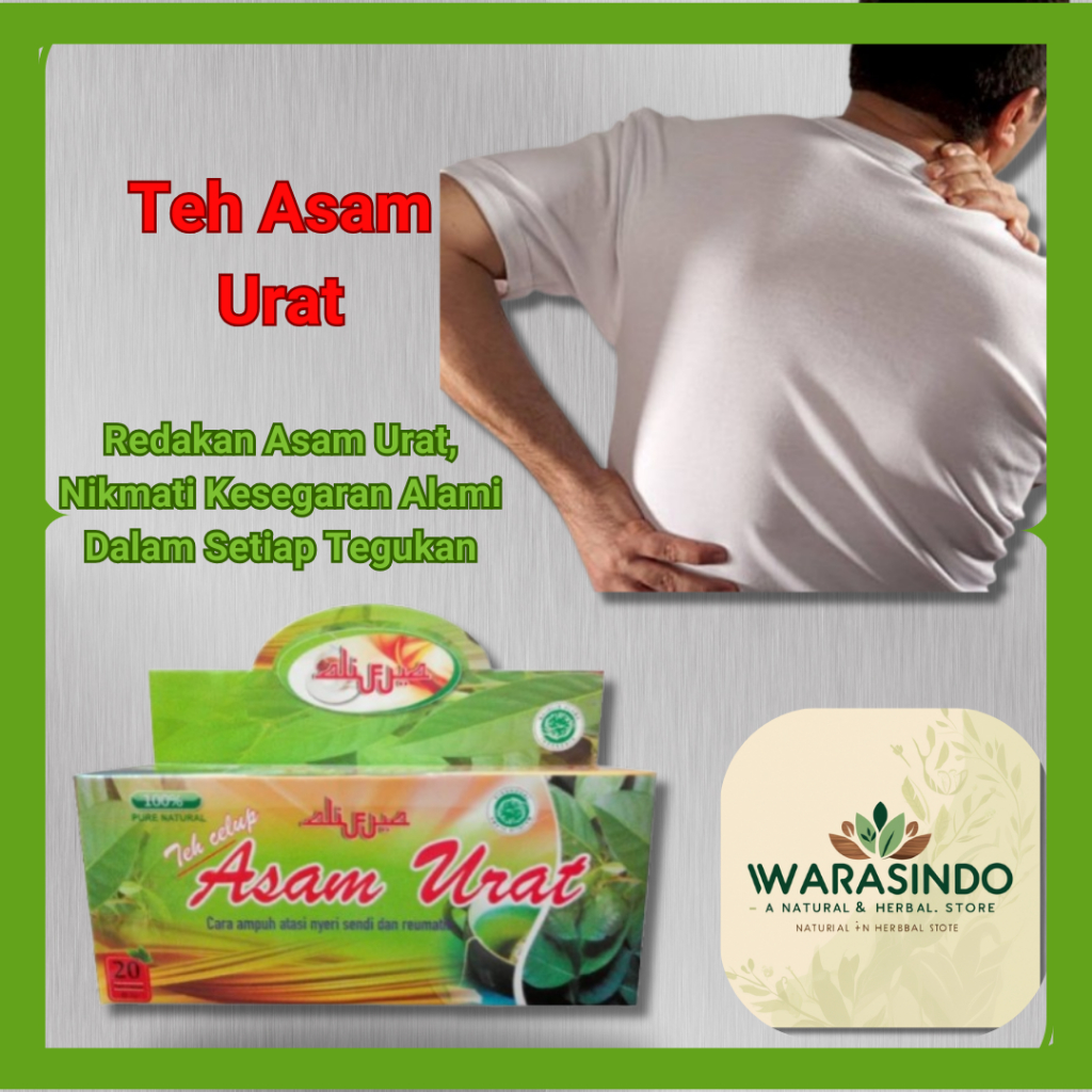 

Teh Herbal Celup Asam Urat ALIFYA Untuk Meredakan Nyeri Sendi Dan Rematik Isi 20 Kantong ORGANIK