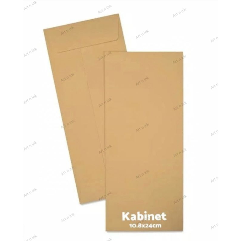 

Amplop coklat kabinet